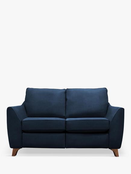 G Plan Vintage The Sixty Eight Small 2 Seater Sofa, Easy Clean Plush Indigo