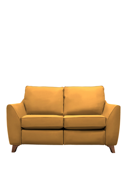 G Plan Vintage The Sixty Eight Small 2 Seater Sofa, Easy Clean Plush Turmeric