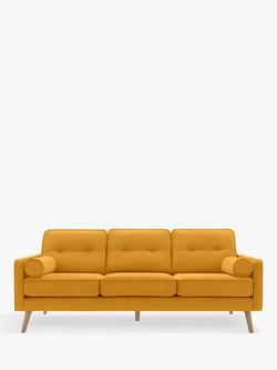 G Plan Vintage The Sixty Five Large 3 Seater Sofa, Plush Turmeric