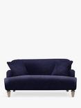 Tetrad Cosy Club Lewis Petite 2 Seater Sofa, Light Leg, Odyssey Navy