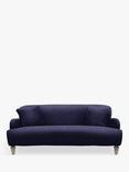 Tetrad Cosy Club Lewis Large 3 Seater Sofa, Light Leg, Odyssey Navy
