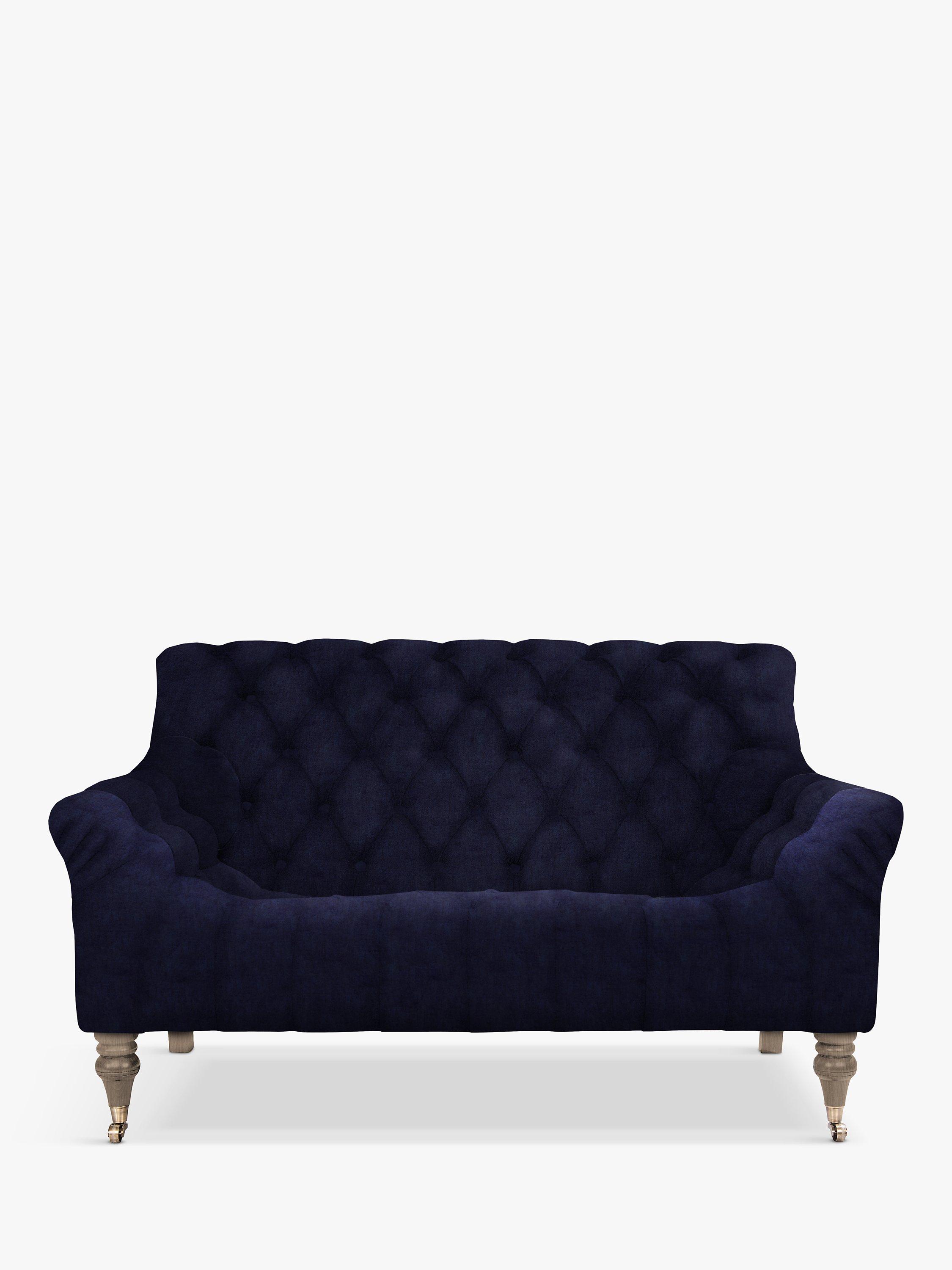 Skittle Range, Tetrad Cosy Club Skittle Petite 2 Seater Sofa, Light Leg, Odyssey Navy