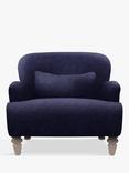 Tetrad Cosy Club Lewis Armchair, Light Leg, Odyssey Navy