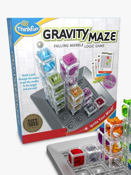 Ravensburger Thinkfun Gravity Maze Falling Marble Logic Game, 