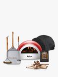 DeliVita Pizza Lover’s Collection Wood-Fired Portable Outdoor Oven, Cover, Utensils & Starter Set