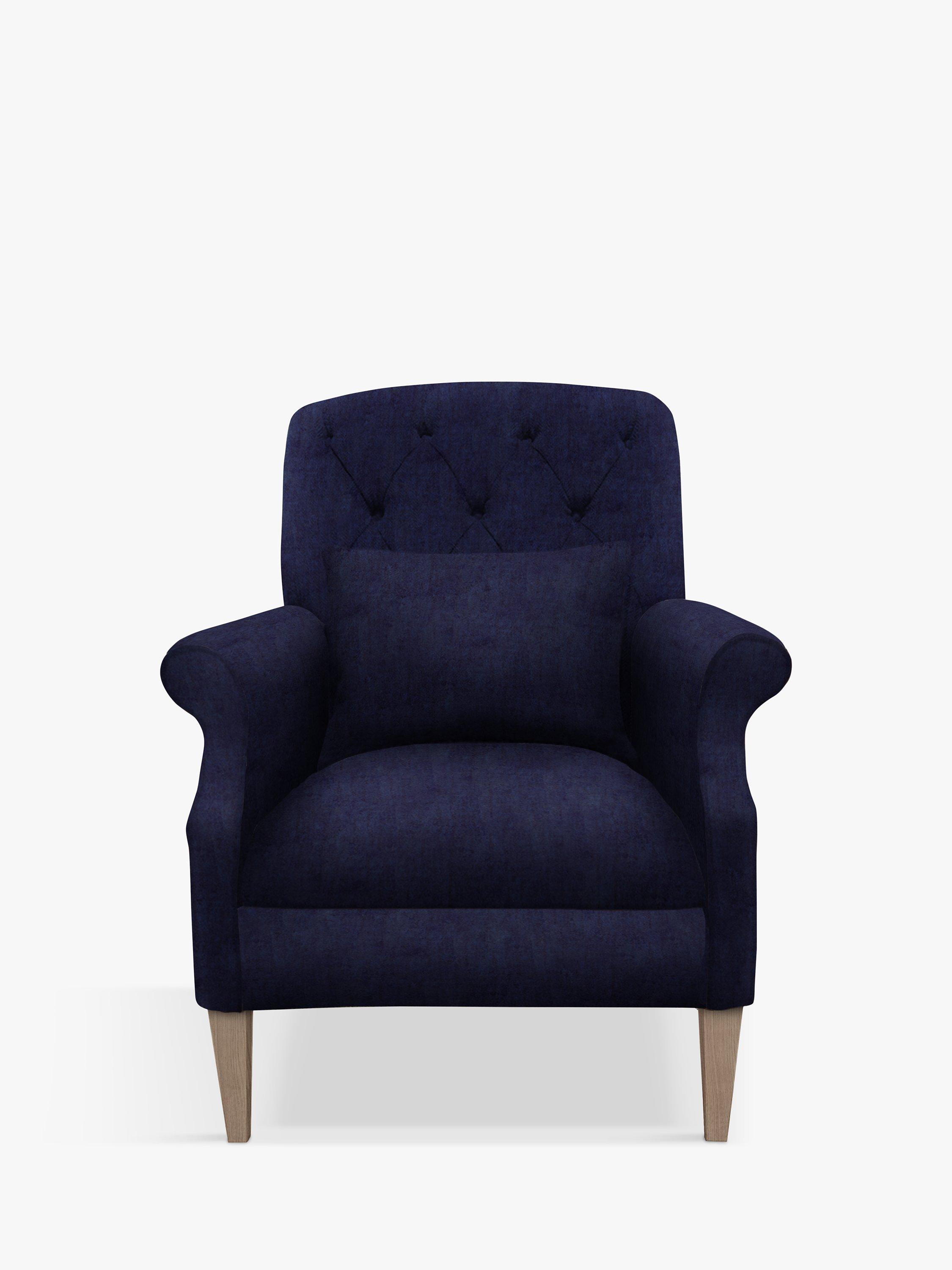 Flynn II Range, Tetrad Cosy Club Flynn II Armchair, Light Leg, Odyssey Navy