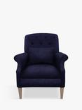 Tetrad Cosy Club Flynn II Armchair, Light Leg, Odyssey Navy