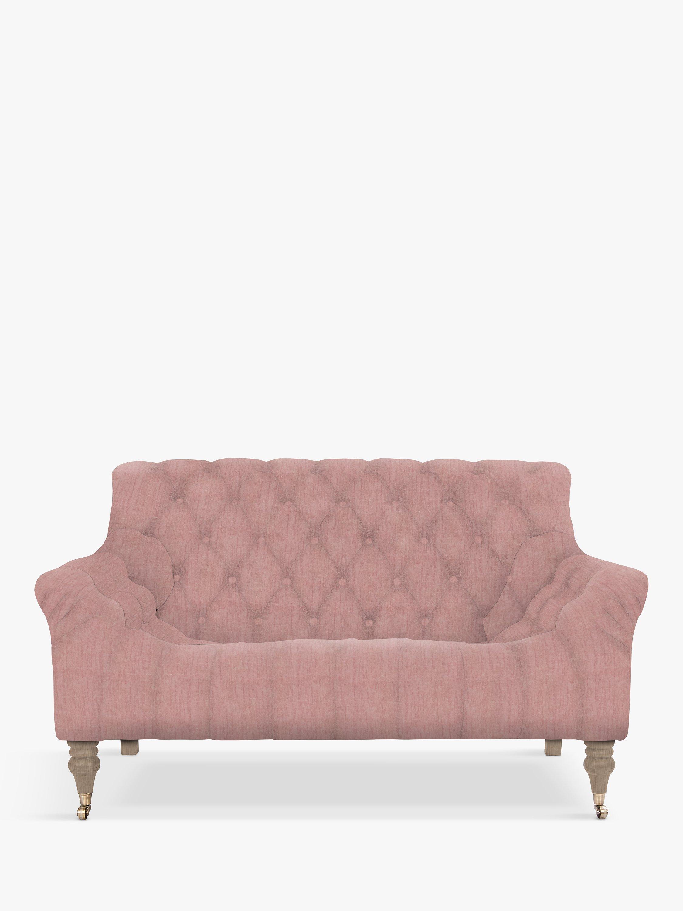 Skittle Range, Tetrad Cosy Club Skittle Petite 2 Seater Sofa, Light Leg, Odyssey Blush