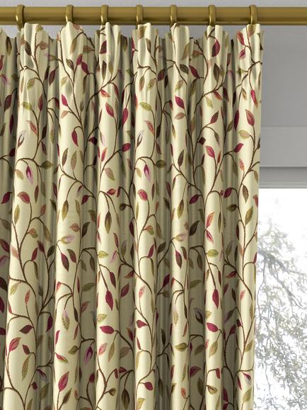 Voyage Cervino Made to Measure Curtains or Roman Blind, Elderberry - view 2, Elderberry