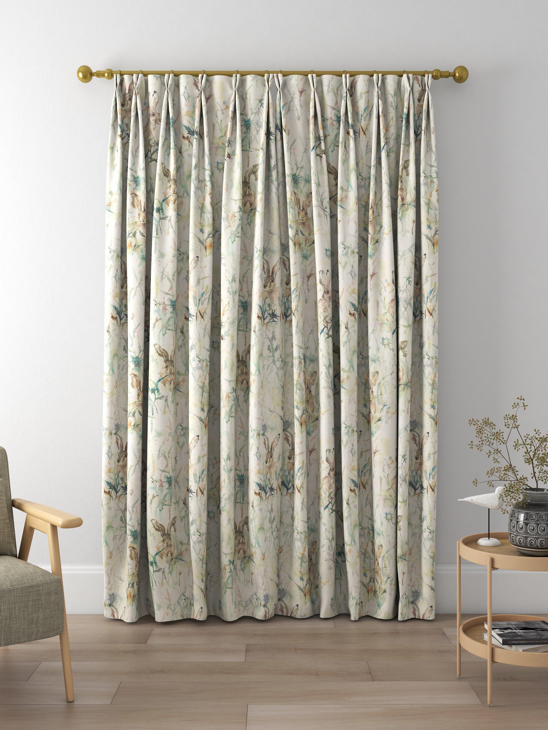 Voyage Jack Rabbit Made to Measure Curtains, Cream