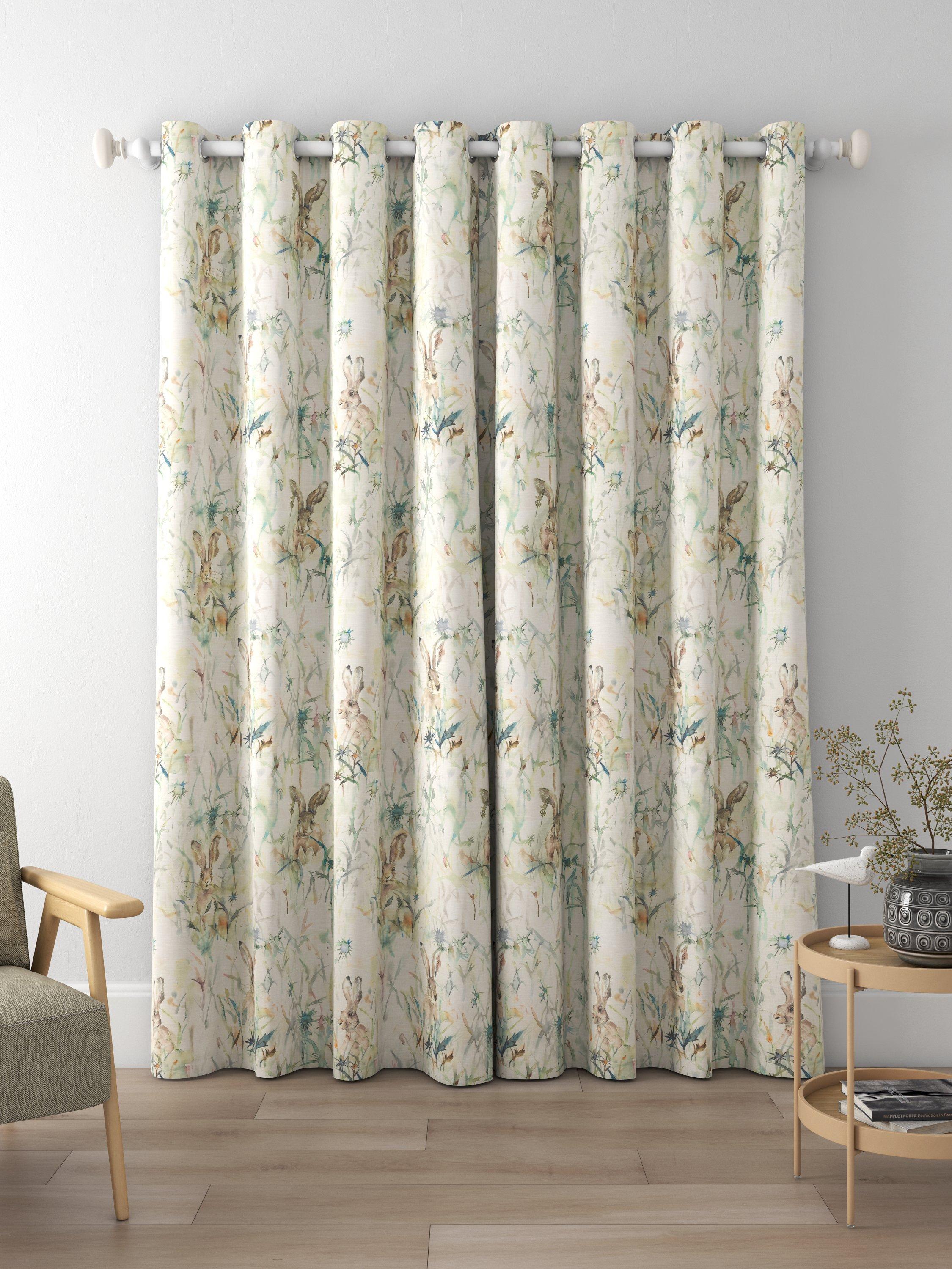 Voyage Jack Rabbit Made to Measure Curtains, Cream