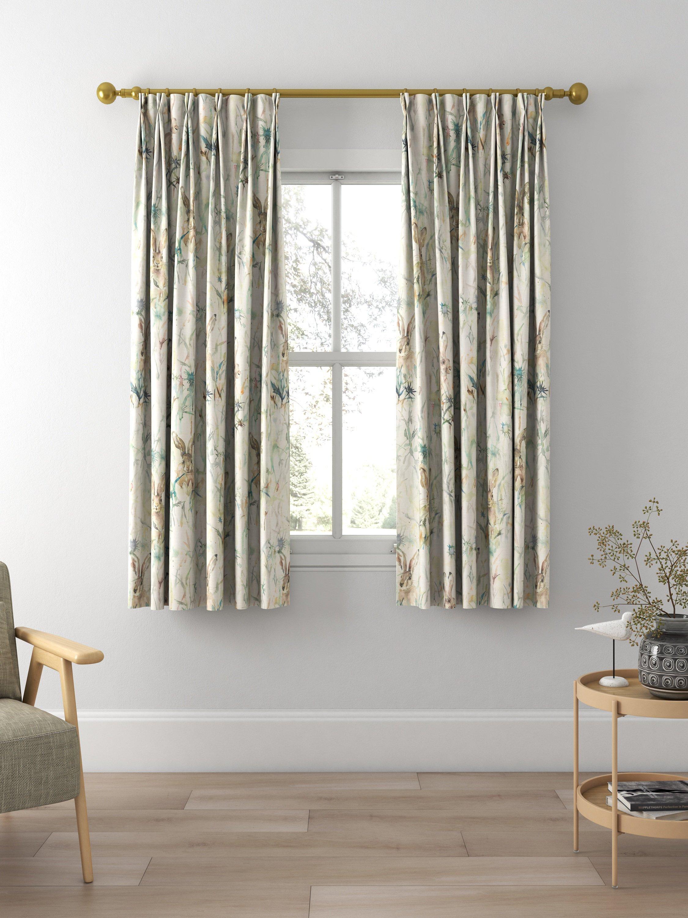 Voyage Jack Rabbit Made to Measure Curtains, Cream