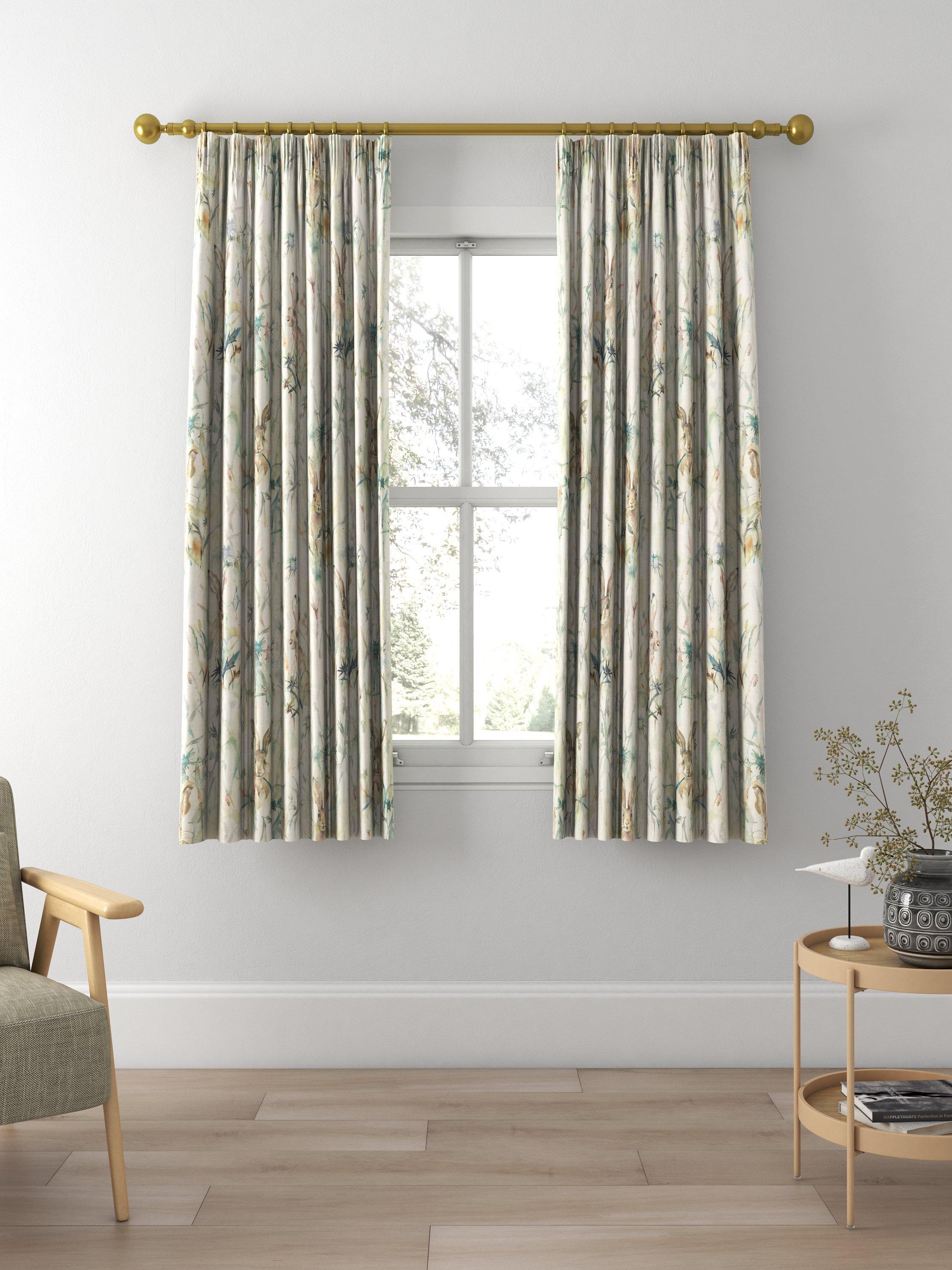 Voyage Jack Rabbit Made to Measure Curtains, Cream
