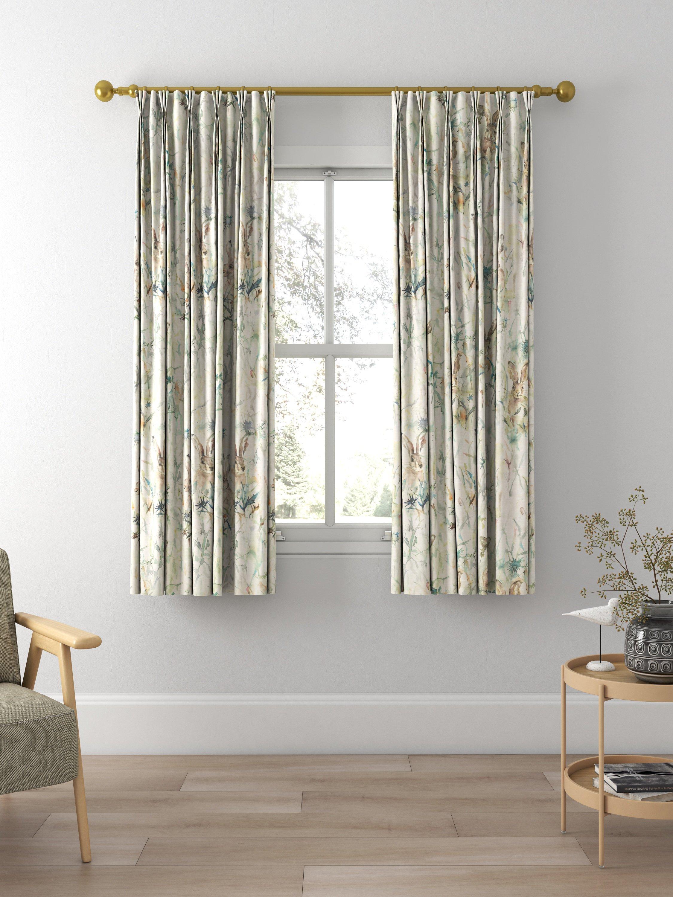 Voyage Jack Rabbit Made to Measure Curtains, Cream