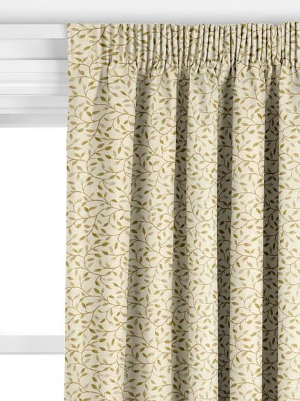 Voyage Cervino Made to Measure Curtains or Roman Blind, Lichen - view 2, Lichen