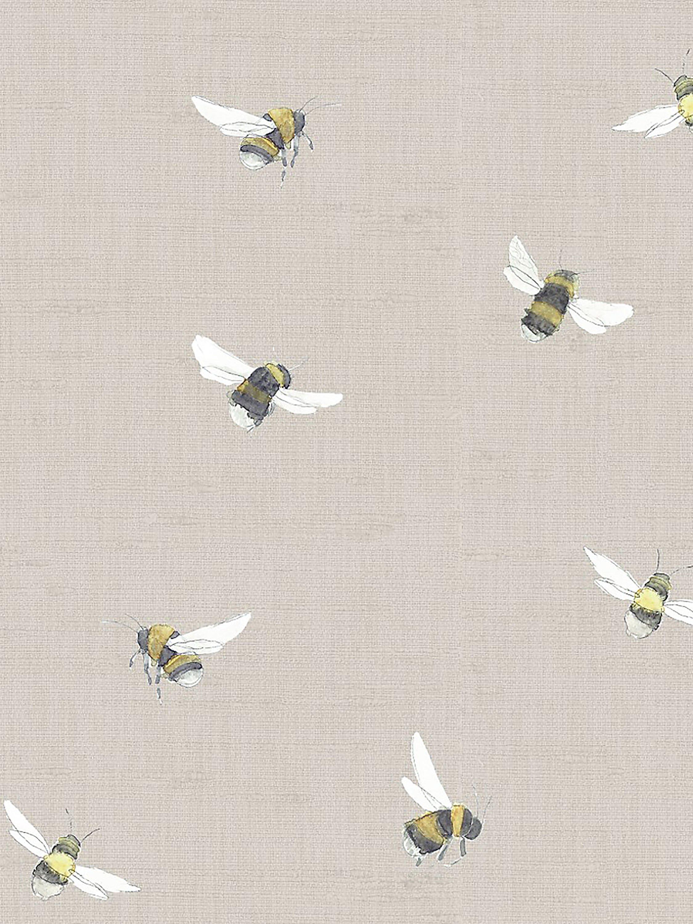 Voyage Busy Bees Made to Measure Curtains, Linen