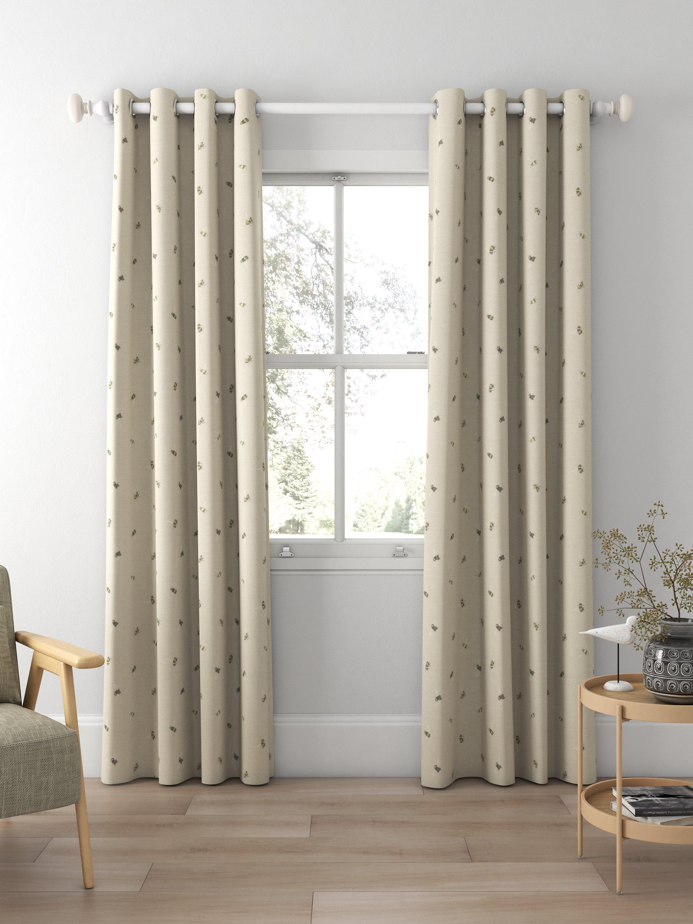 Voyage Busy Bees Made to Measure Curtains, Linen