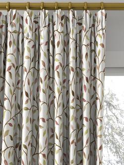 Voyage Cervino Made to Measure Curtains or Roman Blind, Cream Aubergine - view 2, 