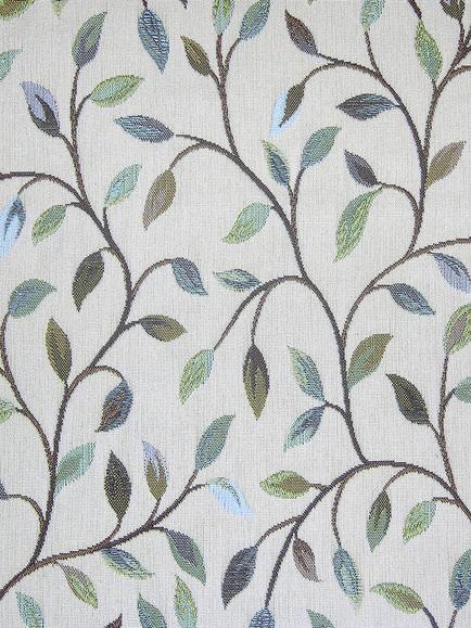 Voyage Cervino Made to Measure Curtains or Roman Blind, Aqua, Aqua
