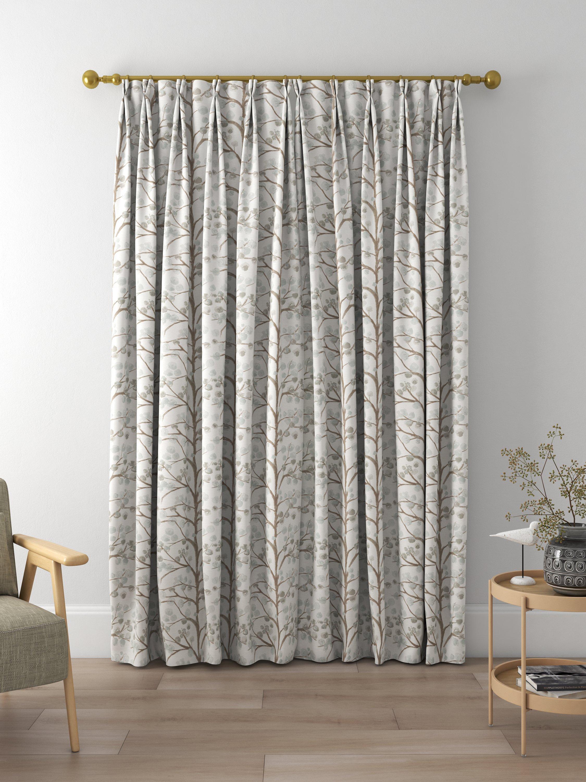 Voyage Topola Made to Measure Curtains, Duck Egg