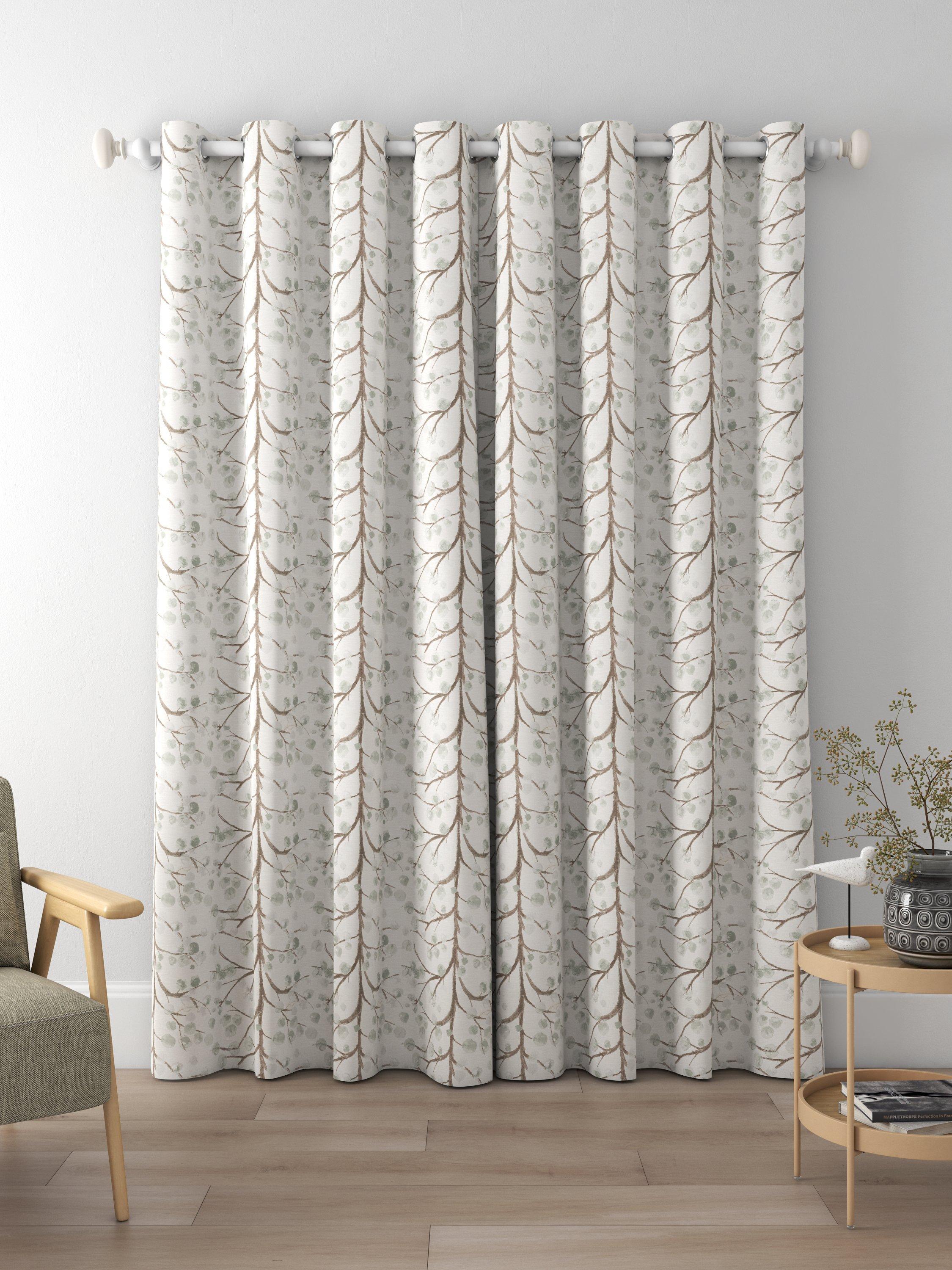 Voyage Topola Made to Measure Curtains, Duck Egg