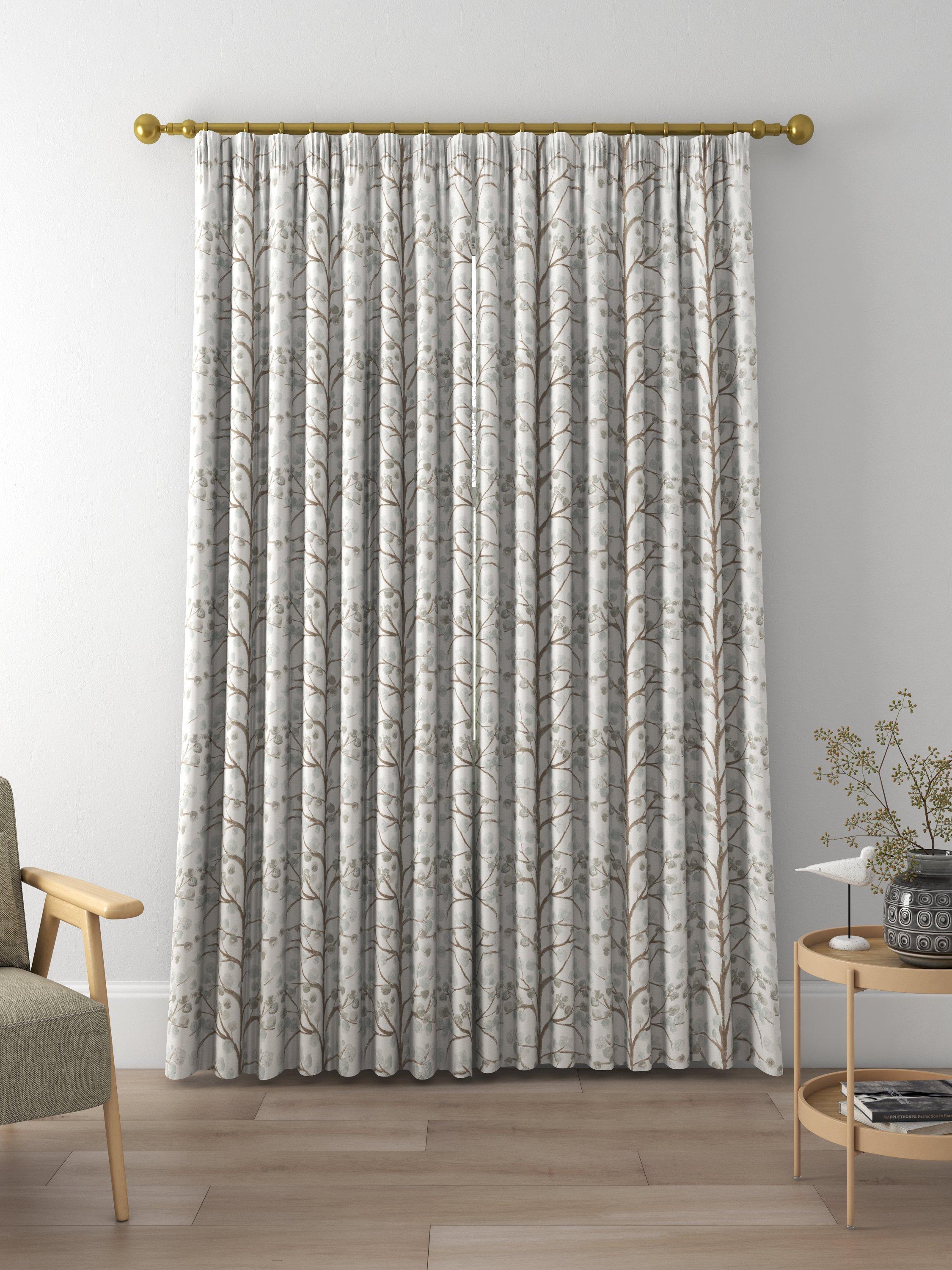 Voyage Topola Made to Measure Curtains, Duck Egg