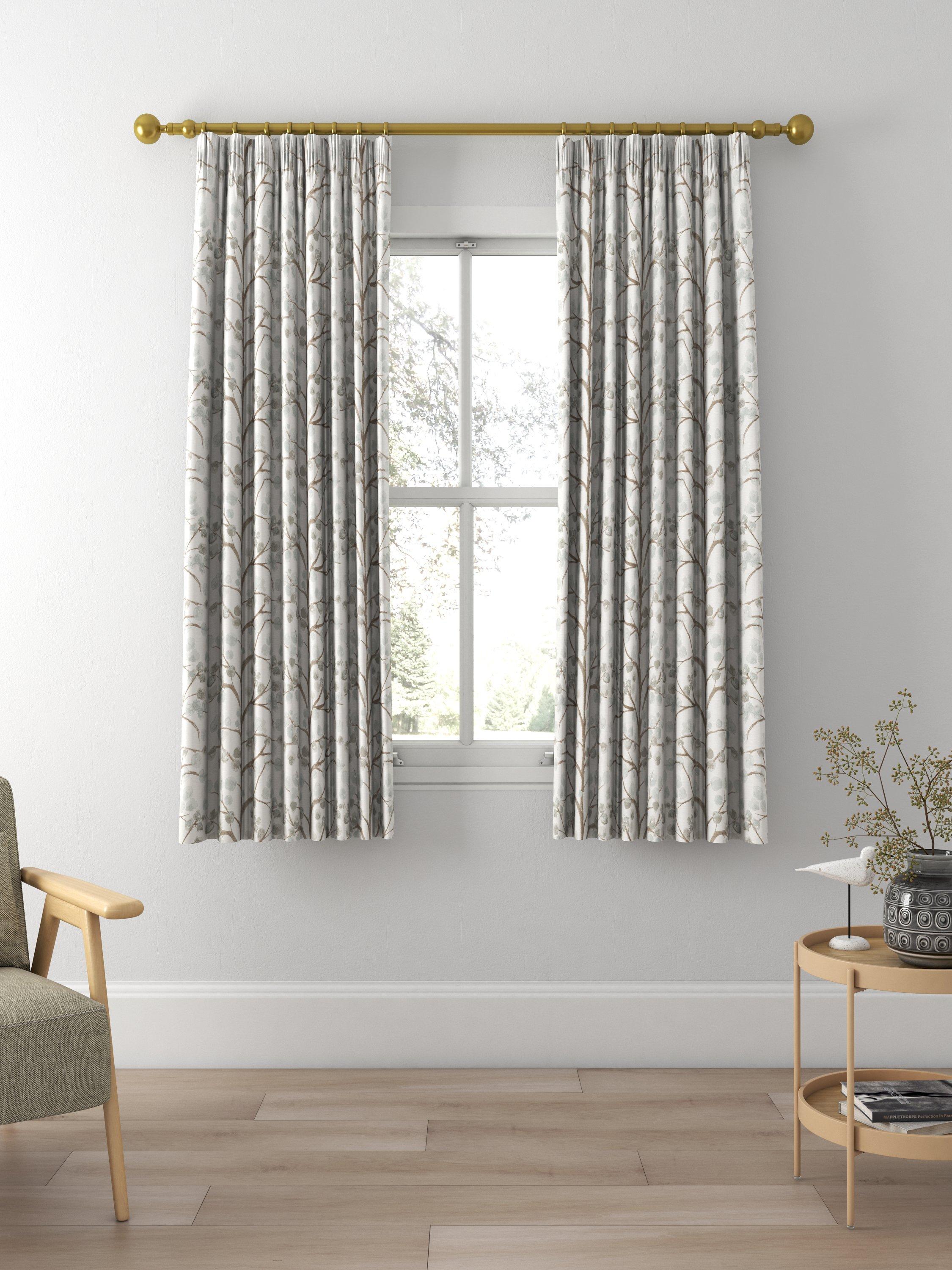 Voyage Topola Made to Measure Curtains, Duck Egg