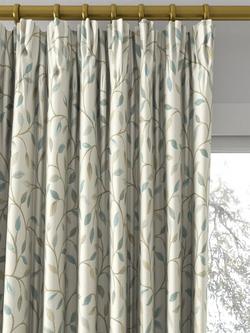Voyage Cervino Made to Measure Curtains or Roman Blind, Duck Egg - view 2, Duck Egg