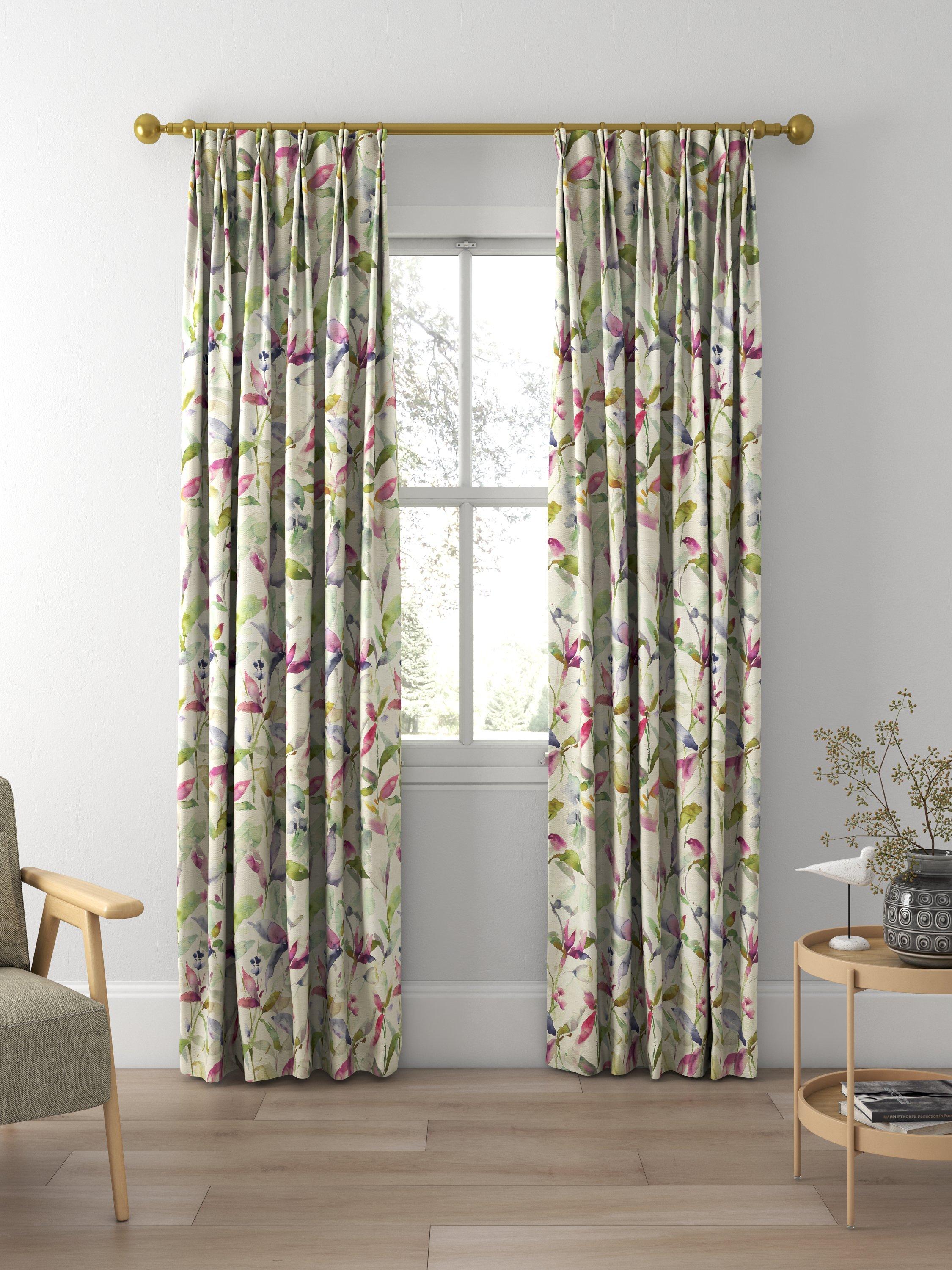 Voyage Naura Made to Measure Curtains, Summer Natural