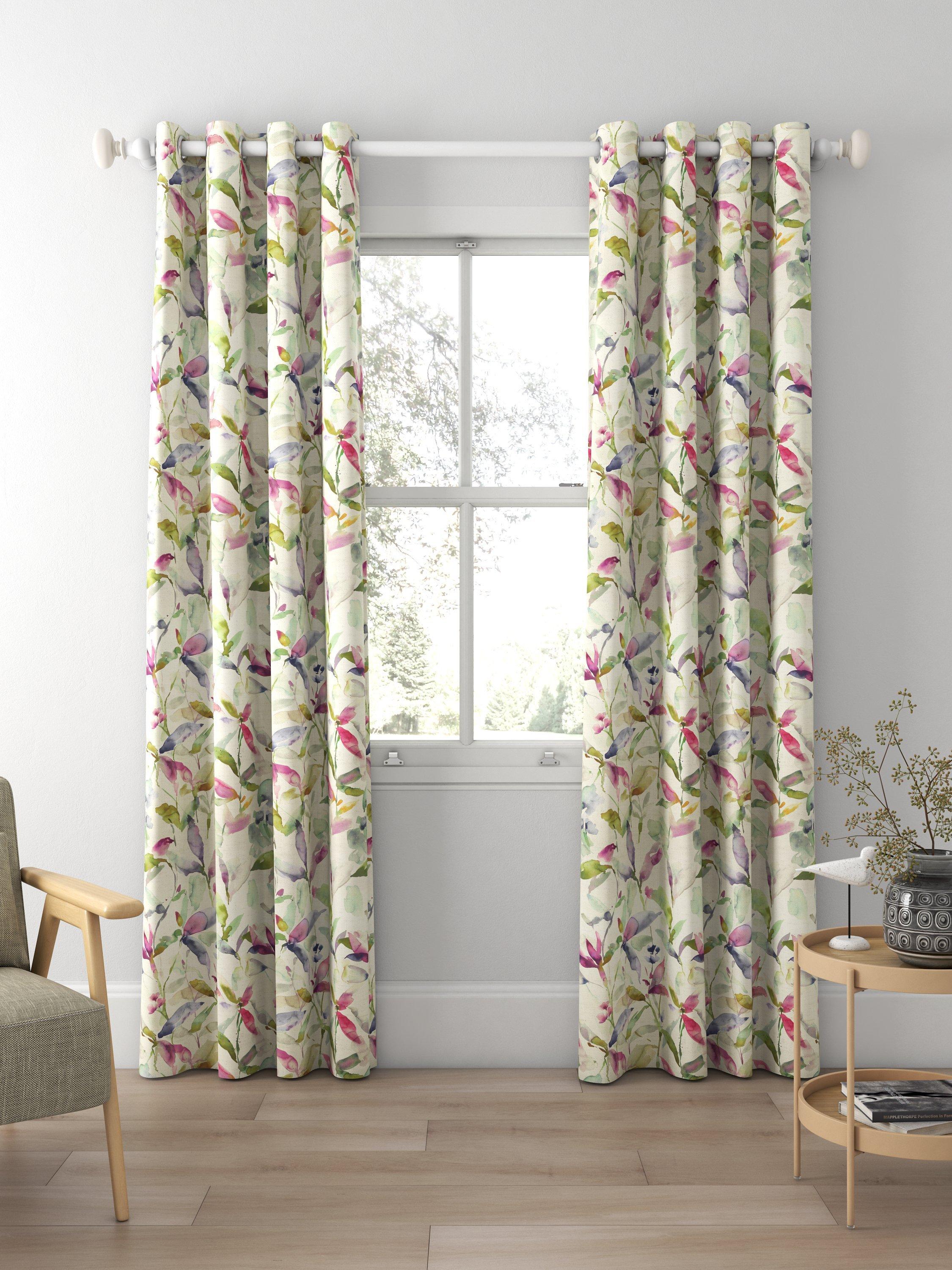Voyage Naura Made to Measure Curtains, Summer Natural