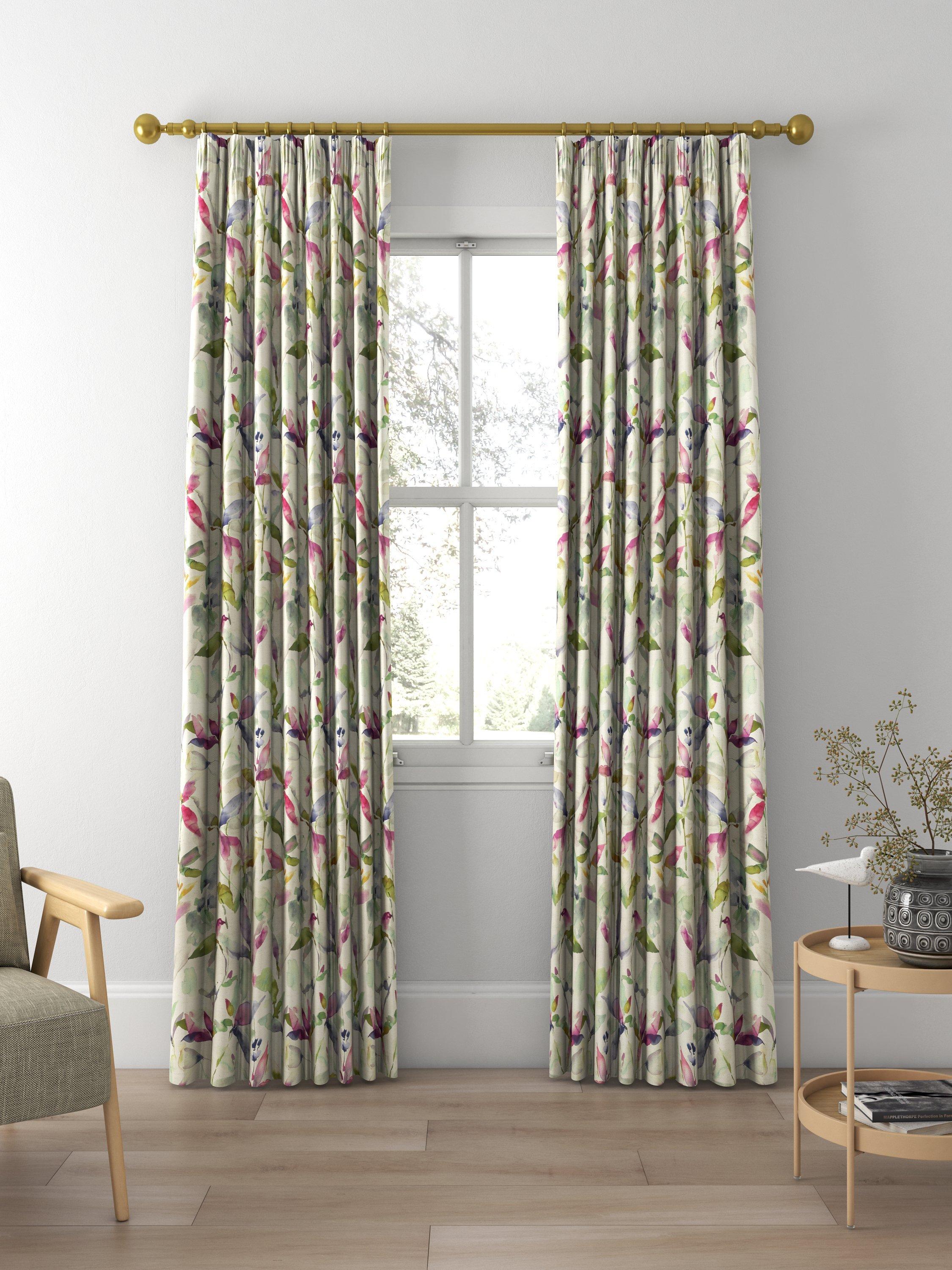 Voyage Naura Made to Measure Curtains, Summer Natural