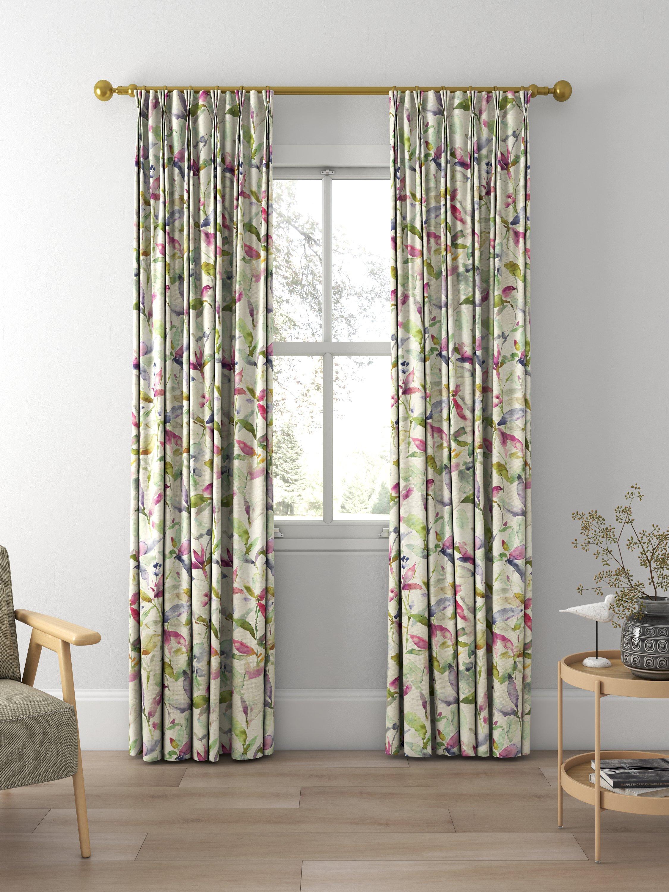 Voyage Naura Made to Measure Curtains, Summer Natural