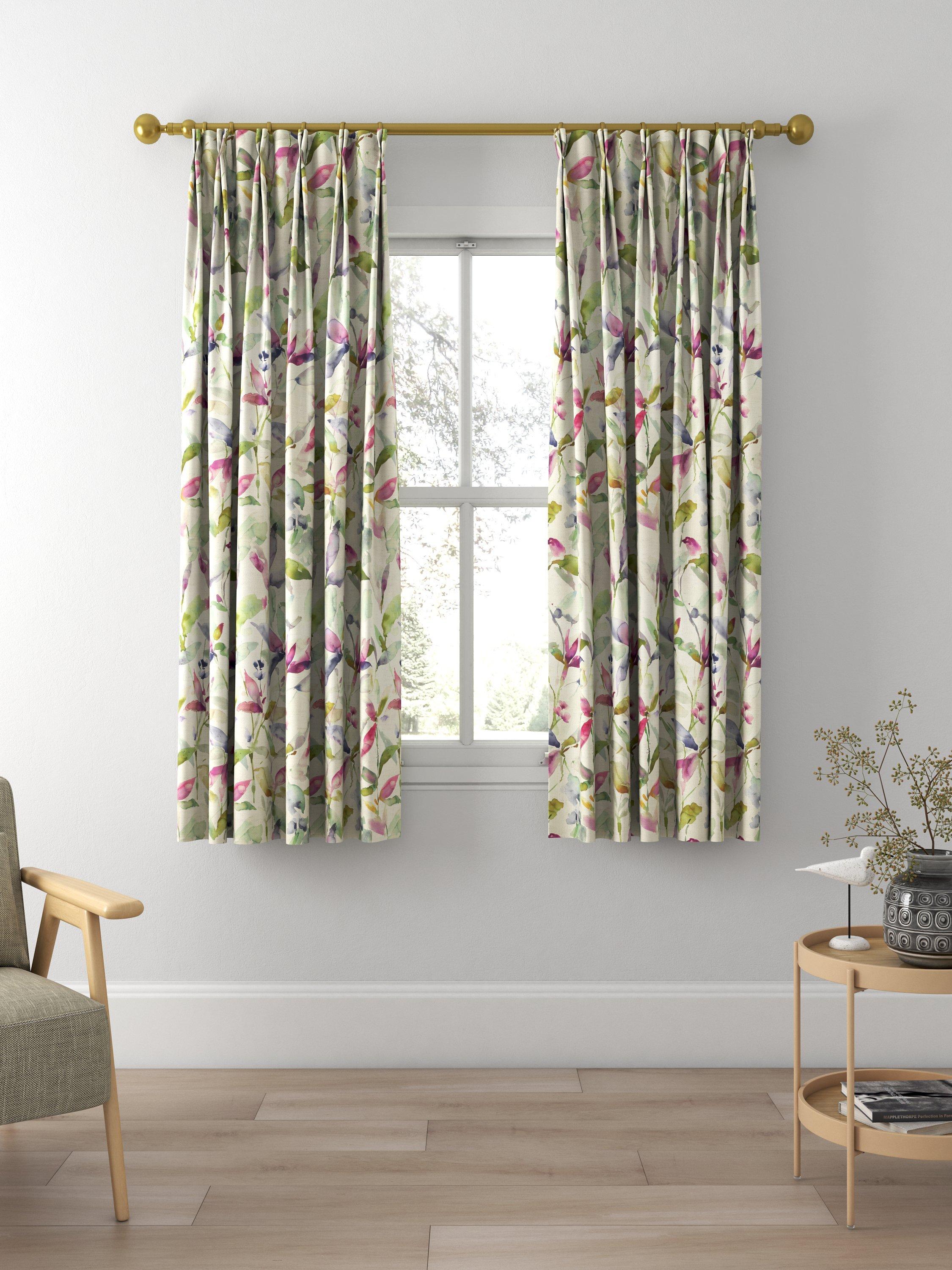 Voyage Naura Made to Measure Curtains, Summer Natural