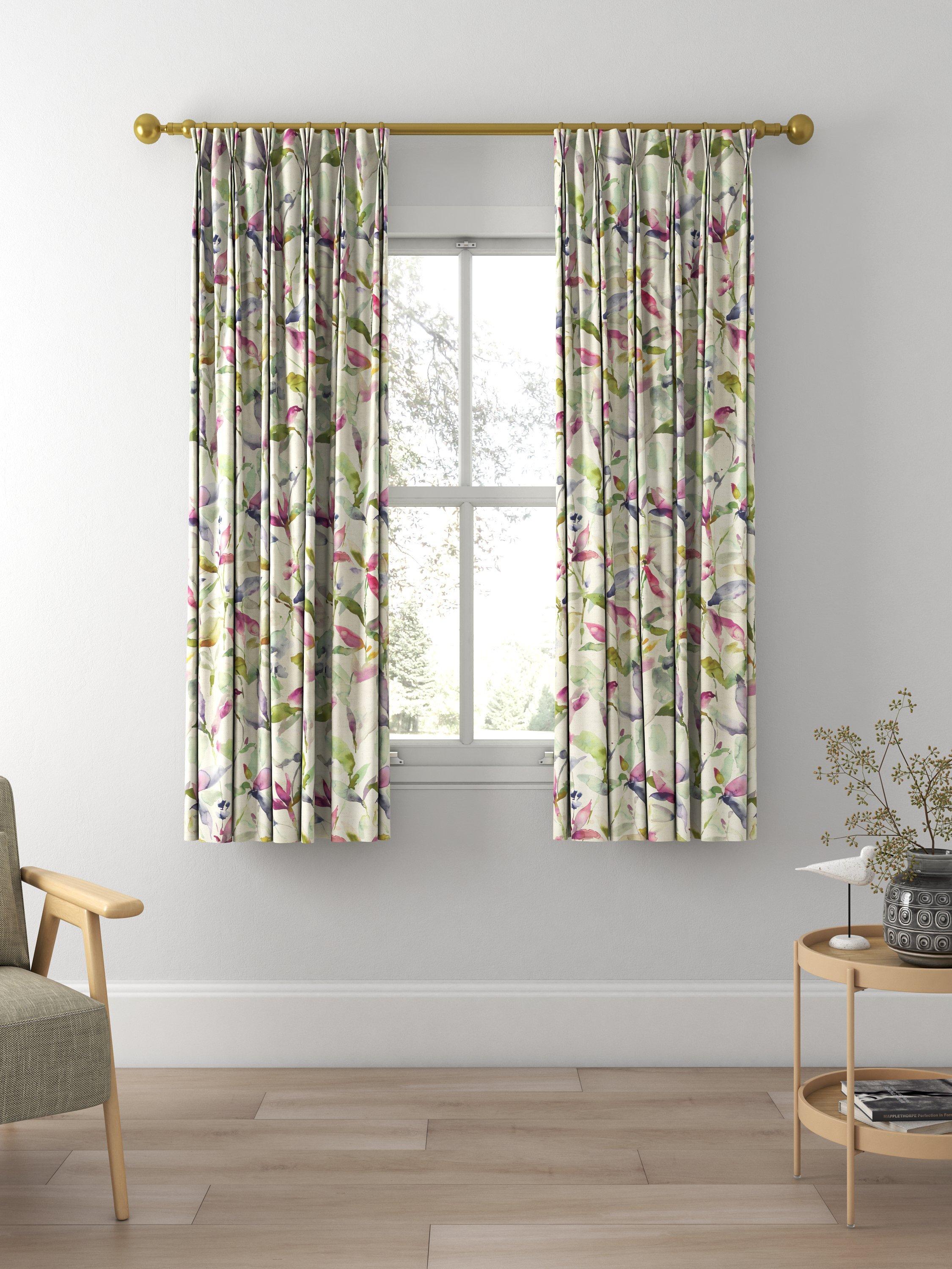 Voyage Naura Made to Measure Curtains, Summer Natural