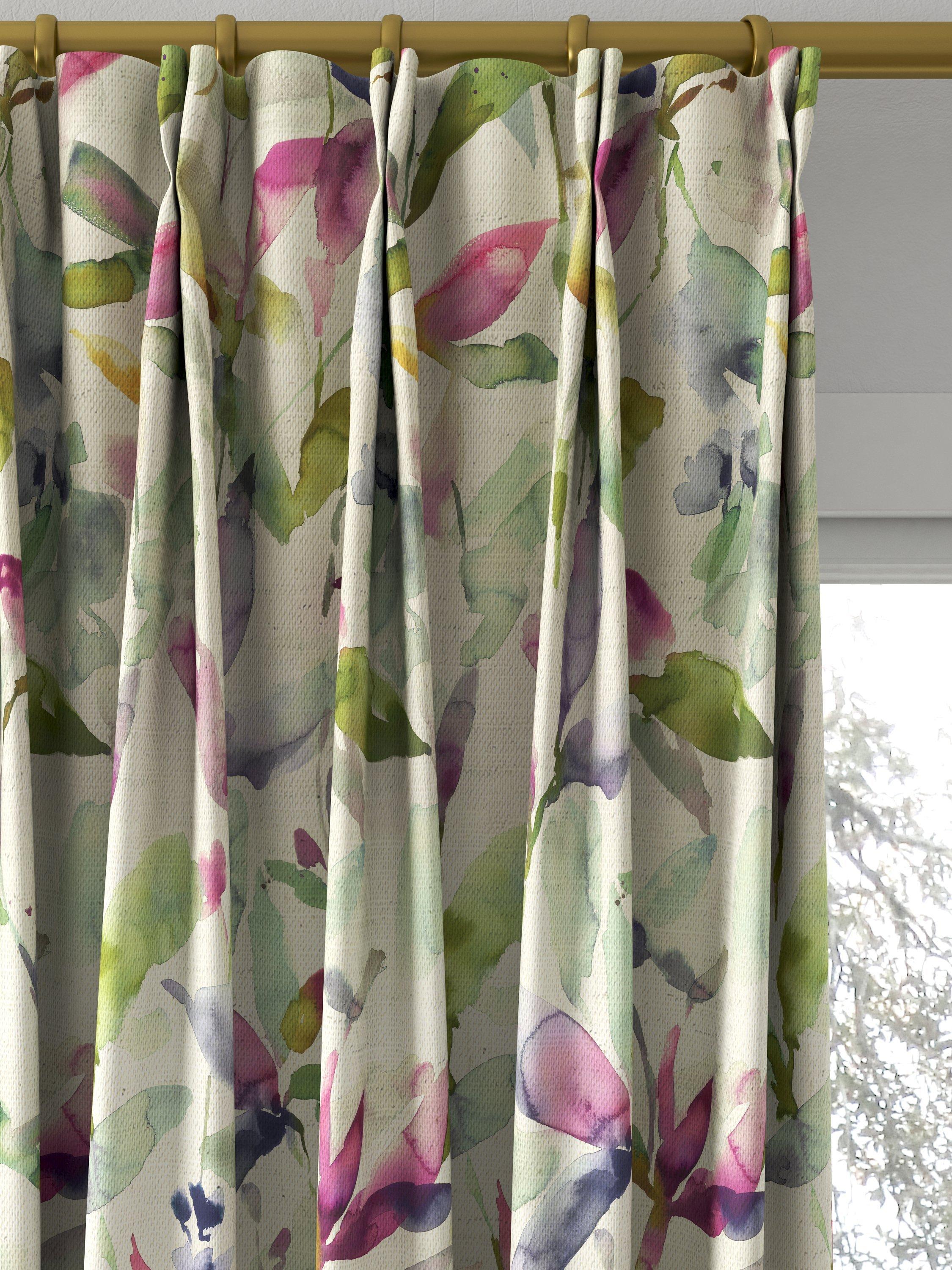 Voyage Naura Made to Measure Curtains, Summer Natural