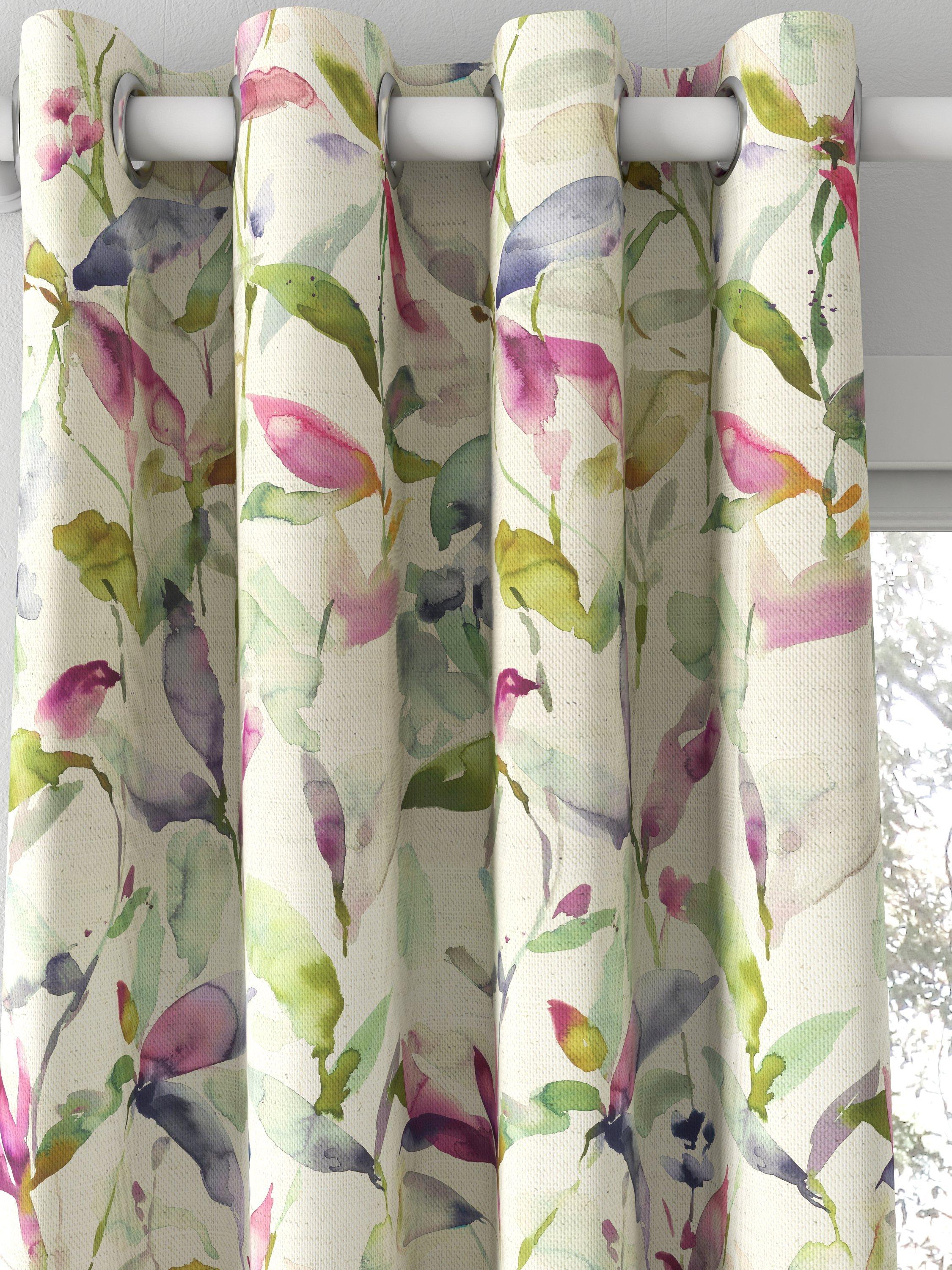 Voyage Naura Made to Measure Curtains, Summer Natural