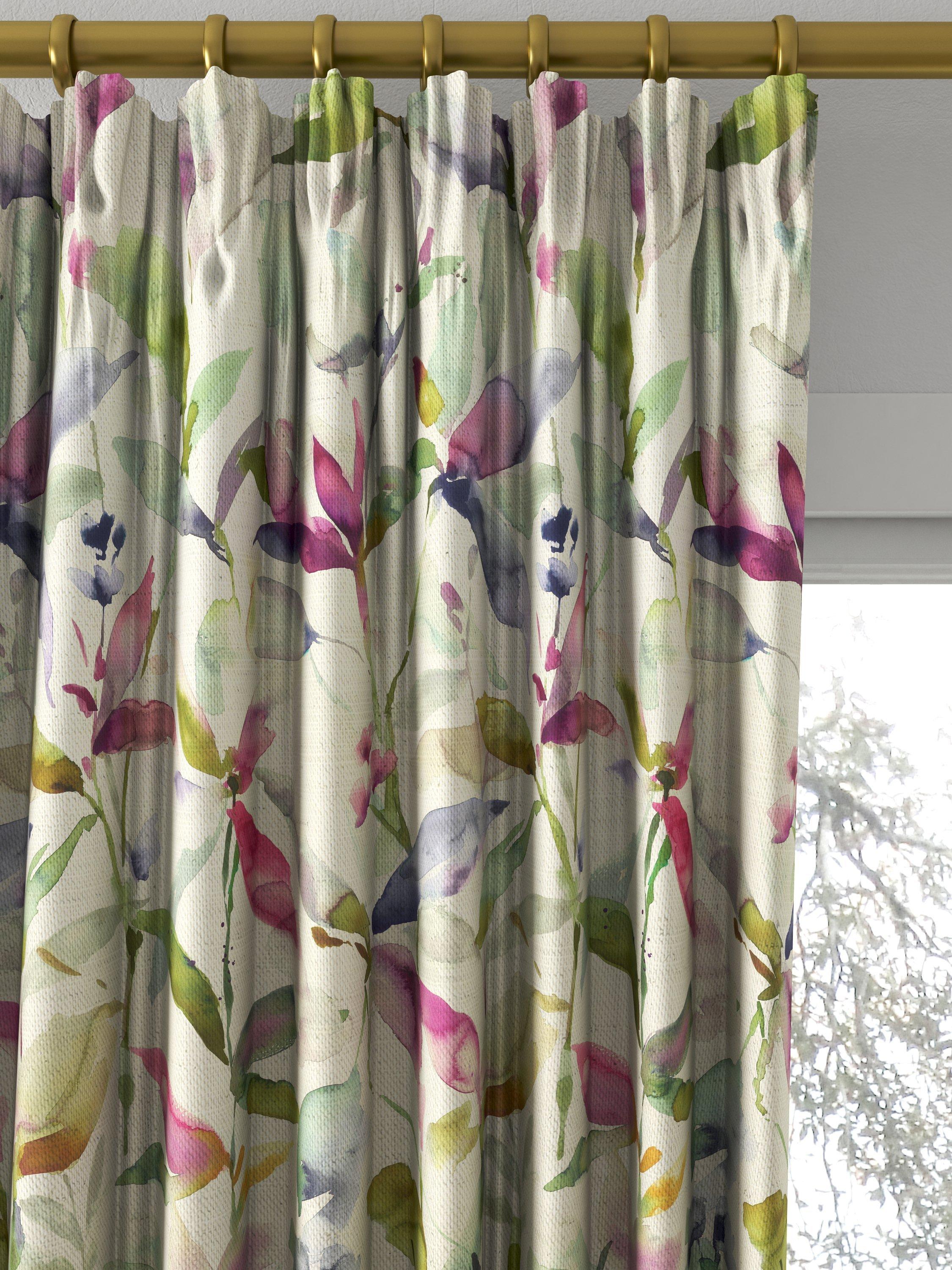 Voyage Naura Made to Measure Curtains, Summer Natural