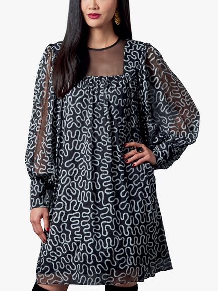Vogue Misses' Loose Fitting Dress Sewing Pattern V1763 - view 2, 