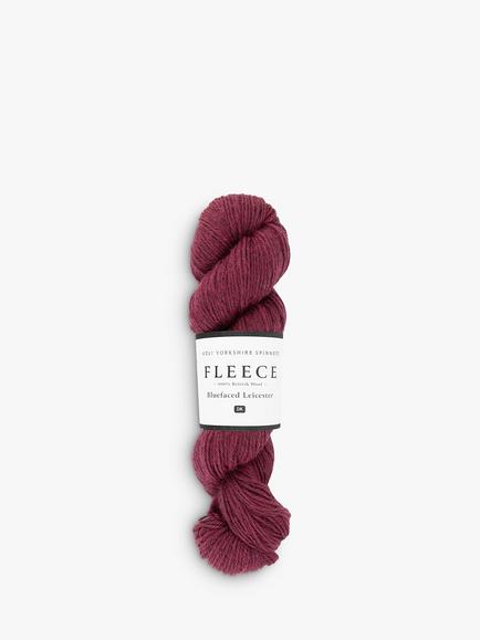 West Yorkshire Spinners Blueface Leicester Fleece DK Yarn, 100g, Berry