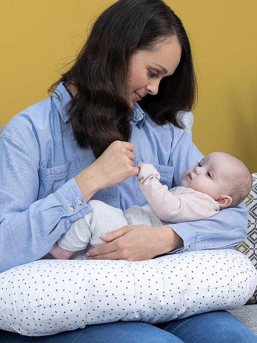 Dreamgenii Feeding Support Pillow, Spot Print