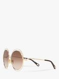 Chloé CH0045S Women's Round Sunglasses