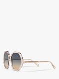 Chloé CH0008S Women's Irregular Sunglasses
