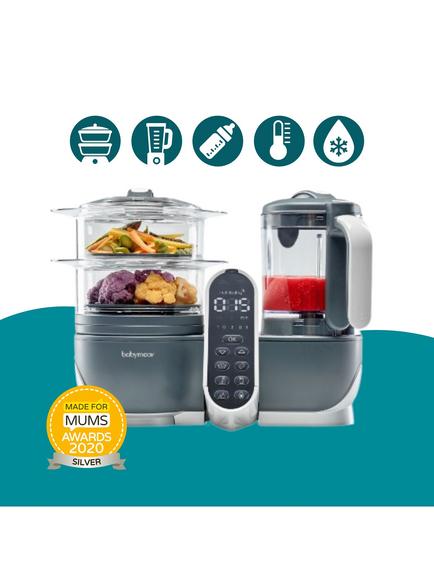 Babymoov Nutribaby+ 5-in-1 Baby Food Prep Machine - view 2, Grey