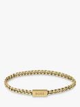 BOSS Men's Curb Chain Bracelet, Gold