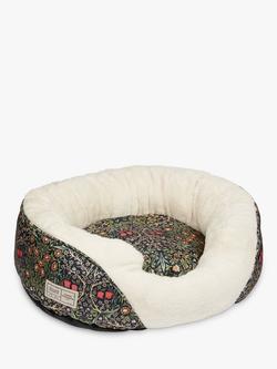 William Morris At Home Blackthorn Pet Bed, Small/Medium, Multi
