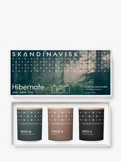 SKANDINAVISK Hibernate Home Fragrance Gift Set 3 x 65g, Multi
