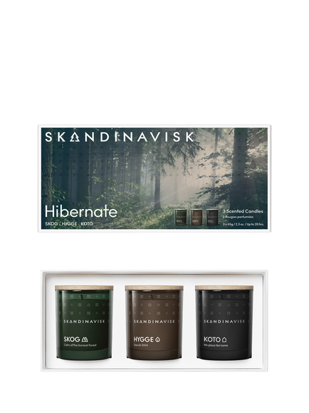 SKANDINAVISK Hibernate Home Fragrance Gift Set 3 x 65g, Multi