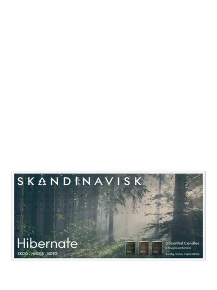 SKANDINAVISK Hibernate Home Fragrance Gift Set 3 x 65g - view 2, Multi