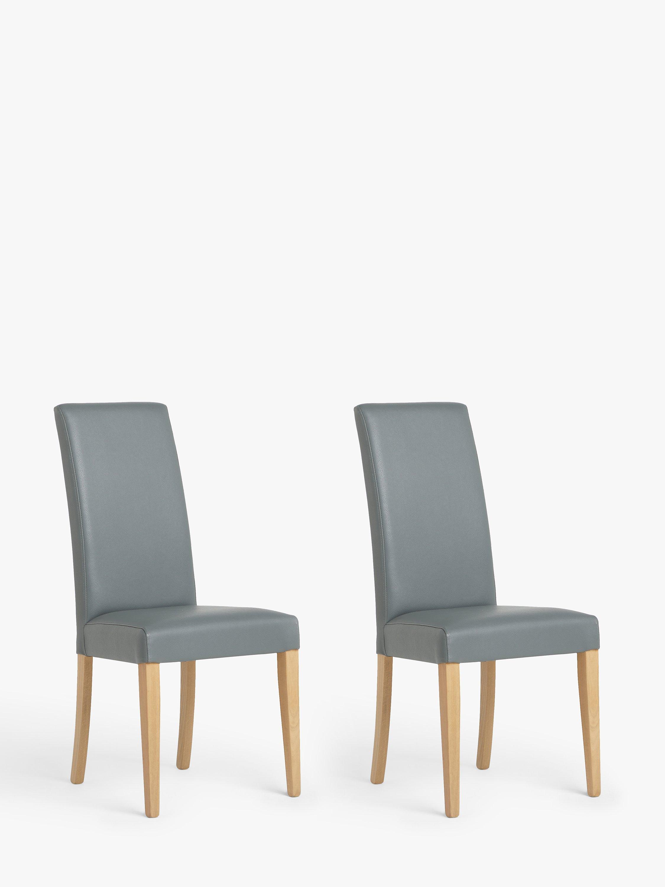 John lewis leather dining chairs discount