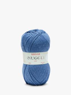 Sirdar Snuggly 4 Ply Knitting Yarn, 50g, Denim